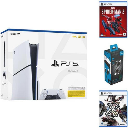 PLAYSTATION 5 SLIM + SPIDERMAN 2