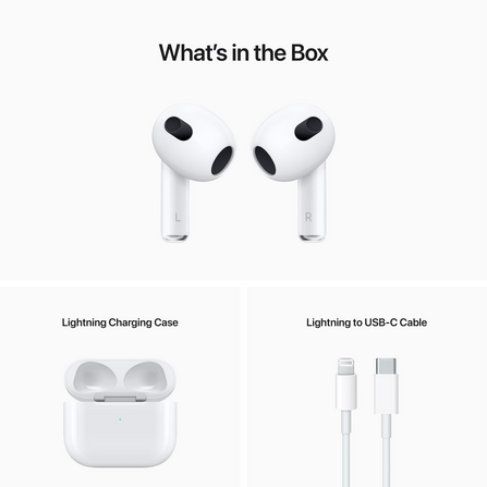 Apple AirPods 3rd Generation with Lightning Charging Case