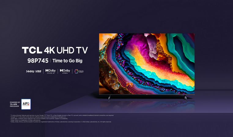 TCL-98 Inch 4K UHD 4K TV-98P745