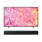 Samsung 55-inch QLED Smart TV + Soundbar 55Q60C+C400